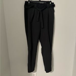 Joe B Elastic Waist Striped Dress Pants Size L